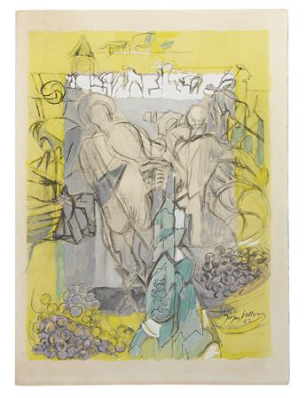 DUHAMEL, GEORGES. Vins, Fleurs et Flammes.